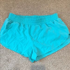 Wonder Nation Teal Athletic Swim Shorts